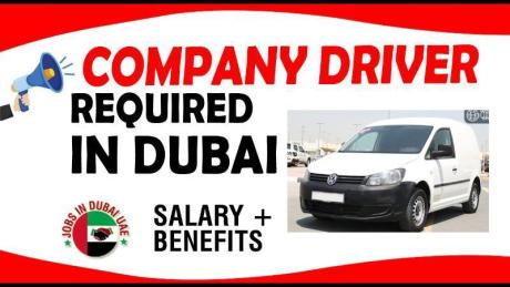 COMPANY DRIVER REQUIRED IN DUBAI