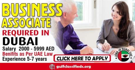 BUSINESS ASSOCIATE REQUIRED IN DUBAI