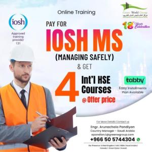 Guide to IOSH Training in KSA for a Brighter Future