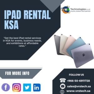 Why Choose iPad Rental in KSA? Benefits for Events