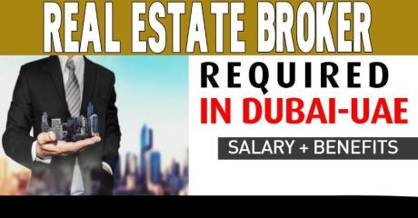 Real Estate Broker Required in Dubai