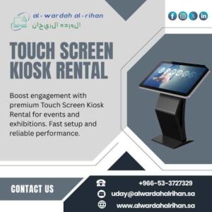 Touch Screen Kiosk Rentals for Exhibitions and Shows