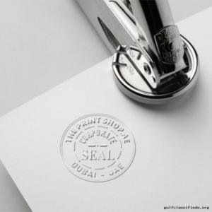 Enhance your business papers with custom embossing seals and stam