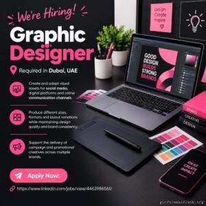 Graphic Designer Required in Dubai