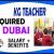 KG teacher Required in Dubai