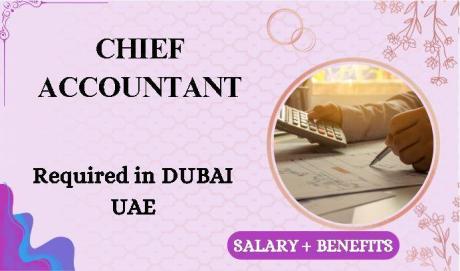 Chief Accountant Required in Dubai