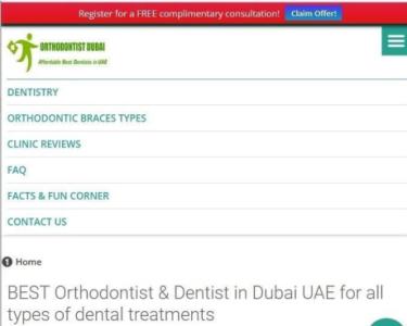 Orthodontist & Dentist in Dubai UAE