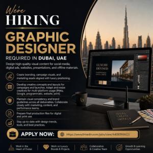 Graphic Designer Required in Dubai