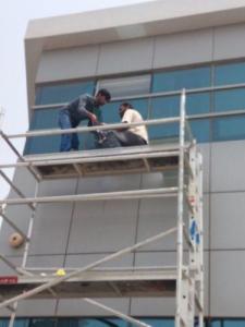 BROKEN GLASS REPLACEMENT, SHOWER GLASS PARTITION call