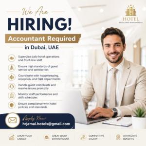 Accountant Required in Dubai