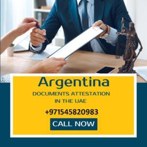 Attestation of Argentinian documents in UAE