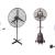 Outdoor misting fans
