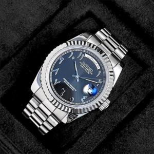 Seiko Mod Day-Date Arabic Black