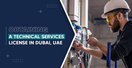 How much does a technical license cost in Dubai?