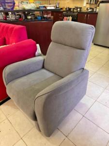 Grey Colored Recliner. Good condition