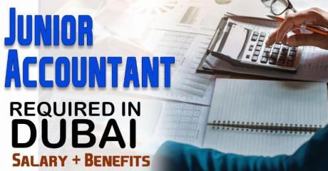 Junior Accountant Required in Dubai