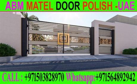 Aluminum Main Gate Fixing Contractor in Ajman , Dubai, Sharjah