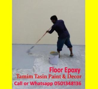 EPOXY FLOORING WORKS COMPANY DUBAI UAE