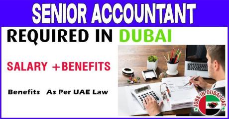 Senior Accountant Required in Dubai