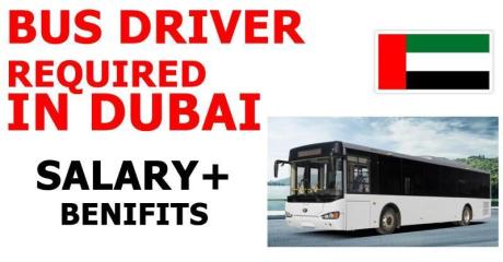 BUS DRIVER REQUIRED IN DUBAI