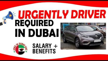 URGENTLY DRIVER REQUIRED IN DUBAI