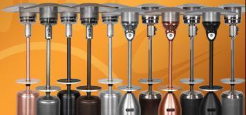 We offer 2 types of gas patio heaters (Dubai based stock)