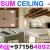 Gypsum ceiling contractor in Umm Al Quwain Dubai Sharjah