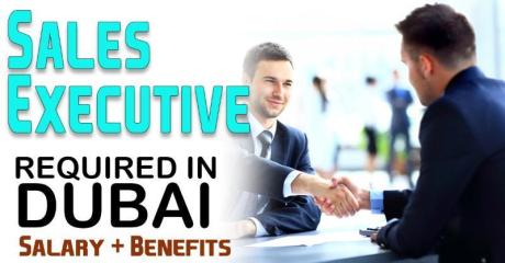 Sales Executive Required in Dubai
