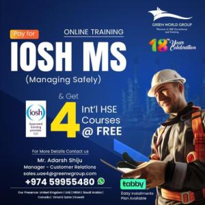 Kickstart Your Startup Journey with IOSH Course in Qatar
