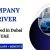 Company Driver Required in Dubai