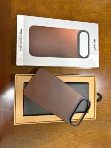 iPhone Air Nomad Magnetic Leather Back Case