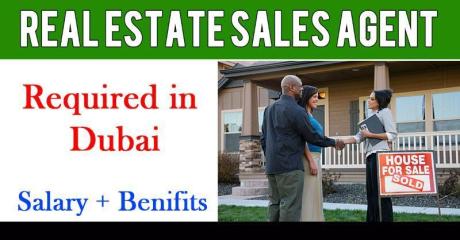 Real Estate Sales Agent Required in Dubai