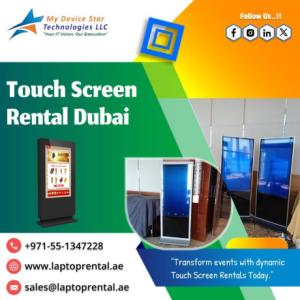 Next-Gen Touch Screens with Multi-User Support Dubai