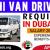 MINI VAN DRIVER REQUIRED IN DUBAI