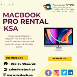 Why are MacBook Pro Rentals Reshaping Business in KSA?