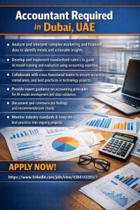 Accountant Required in Dubai