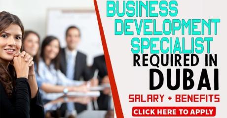 Business Development Specialist Required in Dubai