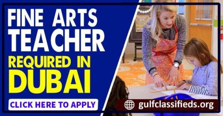 FINE ARTS TEACHER REQUIRED IN DUBAI