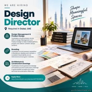 Design Director Required in Dubai