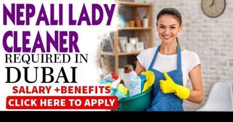 Nepali lady cleaner Required in Dubai