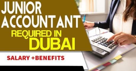 Junior Accountant Required in Dubai
