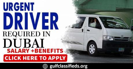 URGENT DRIVER REQUIRED IN DUBAI