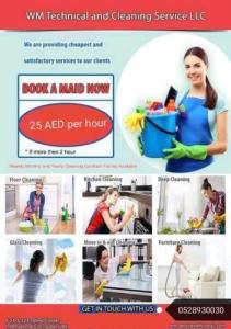 Regular Cleaning, Deep Cleaning, Move in and Move out Cleaning, Call
