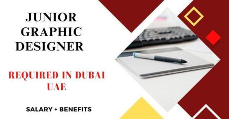 Junior Graphic Designer Required in Dubai