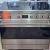 cooker with electric oven and induction hob