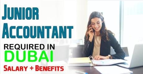 Junior Accountant Required in Dubai