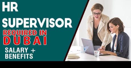 Human Resources Supervisor Required in Dubai