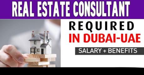 Real Estate Consultant Required in Dubai