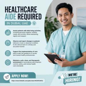 Healthcare Aide Required in Dubai