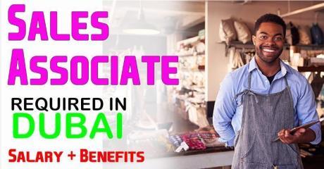 Sales Associate Required in Dubai